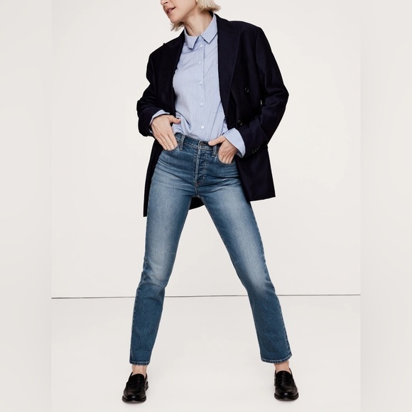 NWT! Banana Republic Black Wash The Straight Jean - Multiple Sizes🔹 - Picture 8 of 11